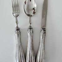 Servizi di posate da dolce argento 800