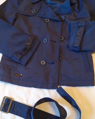 Trench blu 4 anni