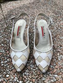 Scarpe bianche in pelle - Taglia 35