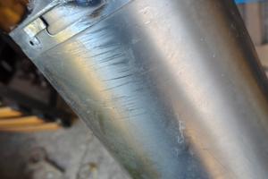 silenziatore moto Honda 