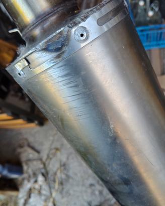 silenziatore moto Honda 