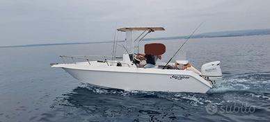 Molinari Falcon con suzuki 140 cv