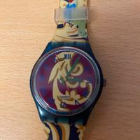 Orologio Swatch 1992 Gent PERROQUET vintage
