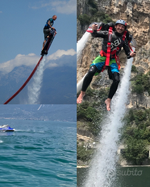 Jetpack con supporto e Hoverboard con tubo e UPipe