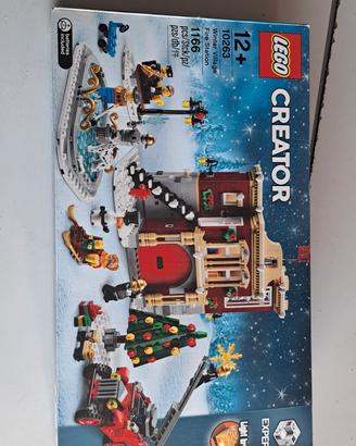 lego 10263 caserma pompieri winter