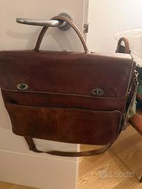 Cartella professionale in cuoio The Bridge,