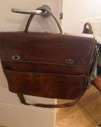 Cartella professionale in cuoio The Bridge,