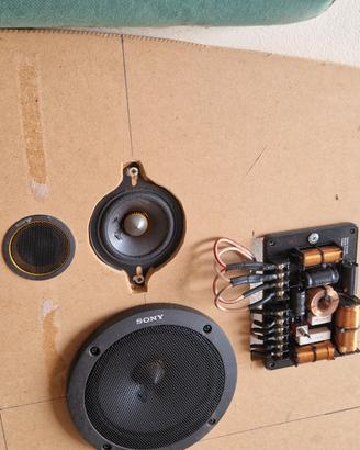 SONY XS 163 ES Kit 3 Vie Woofer 165 mm Tweeter Mid