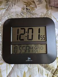 Orologio con meteo e sveglia