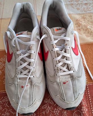 Nike Air Max Dawn - Bianco/Rosso - Taglia 45 usate
