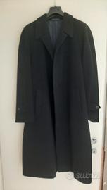 cappotto classico blu scuro