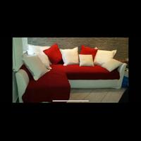 Divano letto angolare con contenitore