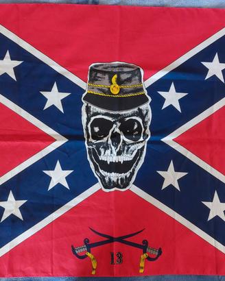 Bandiera Sudista con Teschio 70x105