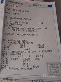 Fiat grande punto 199BXB1A 03H