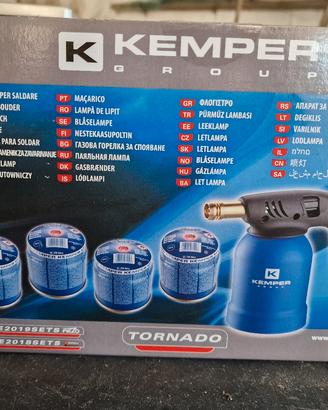 Saldatore a gas kemper con ricariche