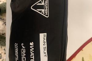 Tuta intera antipioggia triumph XS-S