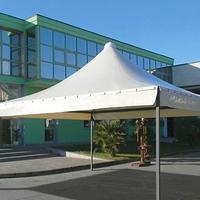 Gazebo professionale telo pvc - struttura acciaio