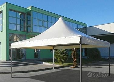 Gazebo professionale telo pvc - struttura acciaio