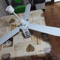 Ventilatore con motore a pale/ luce