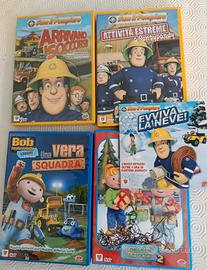 5 DVD cartoni animati di Bob aggiustatutto e Sam i