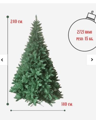 Albero di natale 240cm NUOVO!!