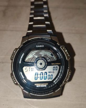 Orologio Casio AE-1100WD World Time - Acciaio