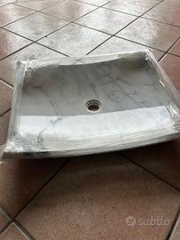 lavandino marmo carrara