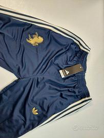 Pantaloni tuta Juventus zebra blu adidas L