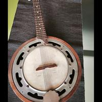banjo chitarra vintage otto corde