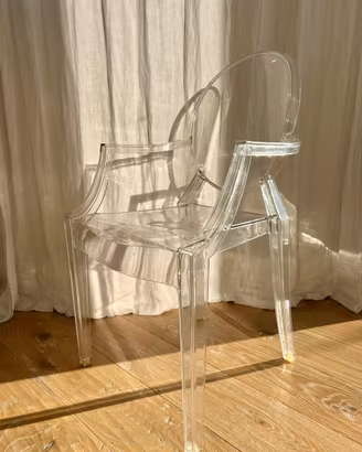 Sedia Kartell Lou Lou Ghost
