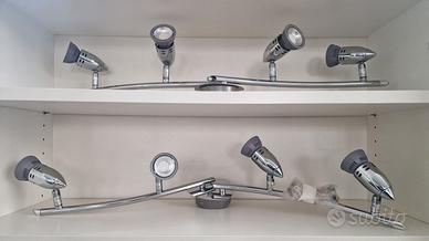 2 Faretti regolabili Led