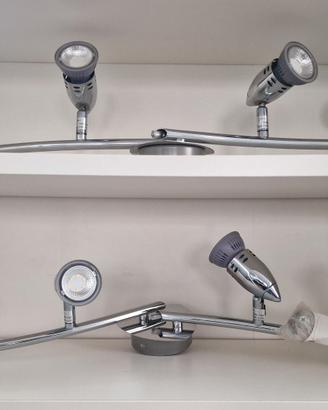 2 Faretti regolabili Led