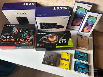 COMPONENTI PC + MONITOR E PERIFERICHE