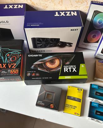 COMPONENTI PC + MONITOR E PERIFERICHE