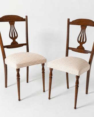 Coppia Sedie antiquariato