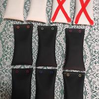 CUSTODIA ASTUCCIO MORBIDO PER OCCHIALI 8 PEZZI