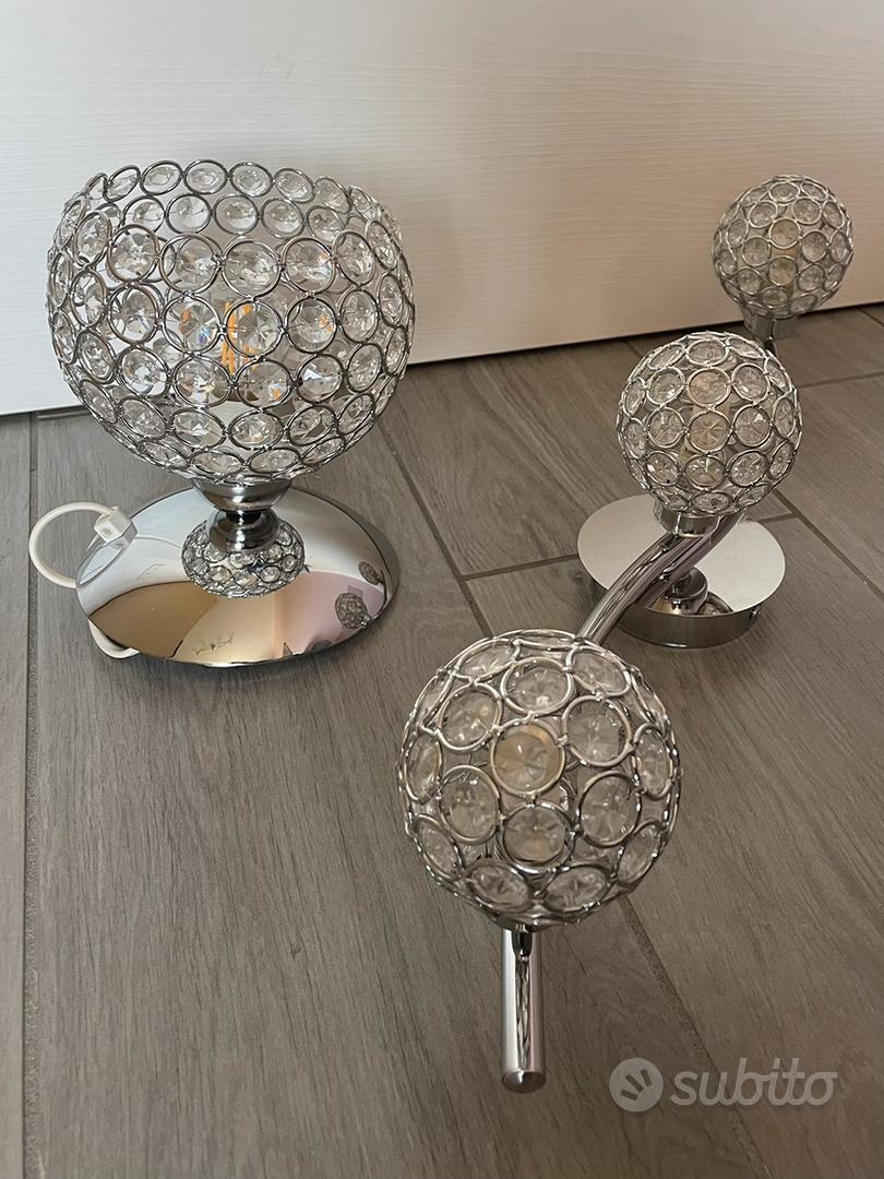 Completo lampadario + bajour comodino - Arredamento e Casalinghi In vendita  a Padova