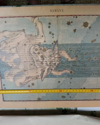 riproduzione a colori mappa celeste della Taurus 