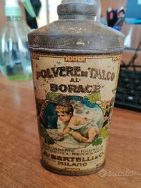 Borotalco antico Bertelli Milano