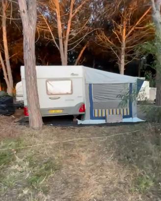 Roulotte Knaus Sudwind  6 mt