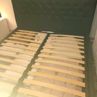 letto matrimoniale in ecopelle 