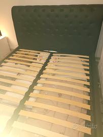 letto matrimoniale in ecopelle 