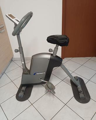Cyclette salva spazio pieghevole