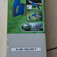 Deramificatore telescopico lux tools a batteria