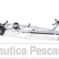 Rimorchii ELLEBI porta BARCA GOMMONE da 4 a 8 mt
