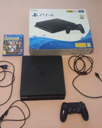 ps4 500 gb slim + gioco
