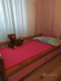 Letto per bambini con materasso