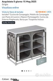 Cucina campeggio