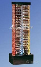 Porta cd colonna acqua e bolle