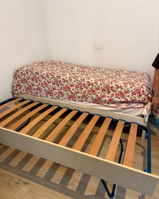 Letto  singolo+ letto estraibile